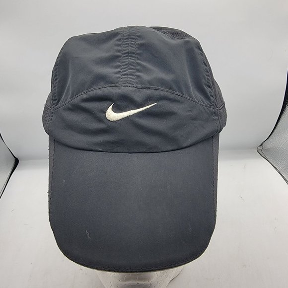 Nike Dri Fit Adults Unisex Black Athletic Hat Lightweight Adjustable Casual main image 6
